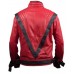 Michael Jackson Red Thriller Leather Jacket